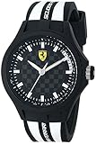 Ferrari Men's 0830191 Pit Crew Analog Display Quartz White Watch