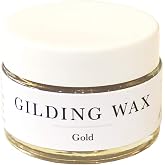 Jolie Gilding Wax &ndash; Metallic Finish for Furniture, Hardware, and D&eacute;cor, Gold, 1 Ounce [30ml]
