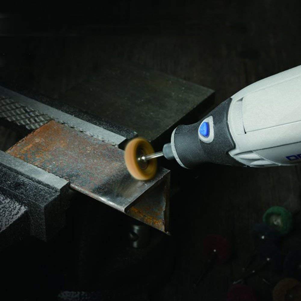 40 Pcs 25mm Abrasive Buffing Polishing Wheel Dremel Rotary Tool