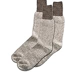 Warm Huskie Grey Wool Sock, Great for Winter , 3-Pack