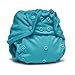 Kanga Care Rumparooz Double Leg Gusset Reusable Cloth Diaper Cover One Size Snap | Aquarius 6-35 lbs