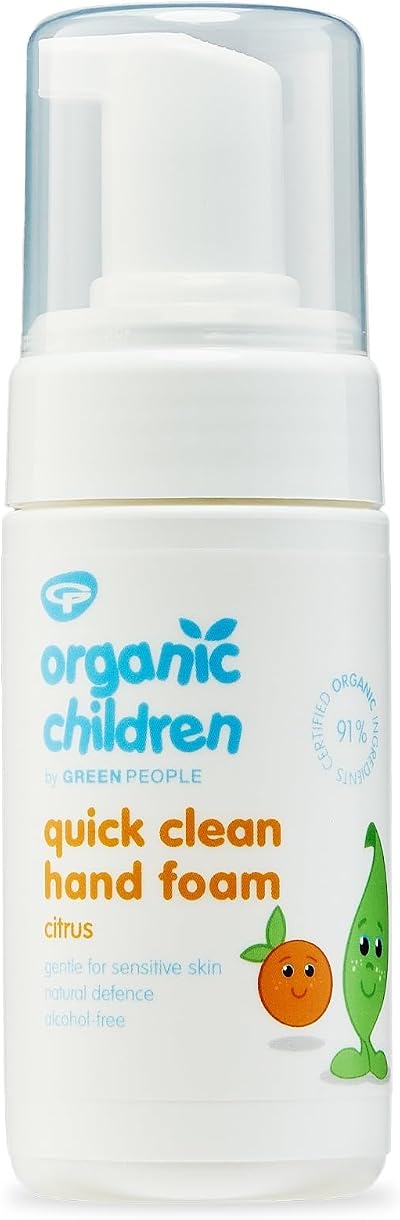 Green People Organic Children Hand Foam 100ml SLS Paraben Free Vegan Cruelty