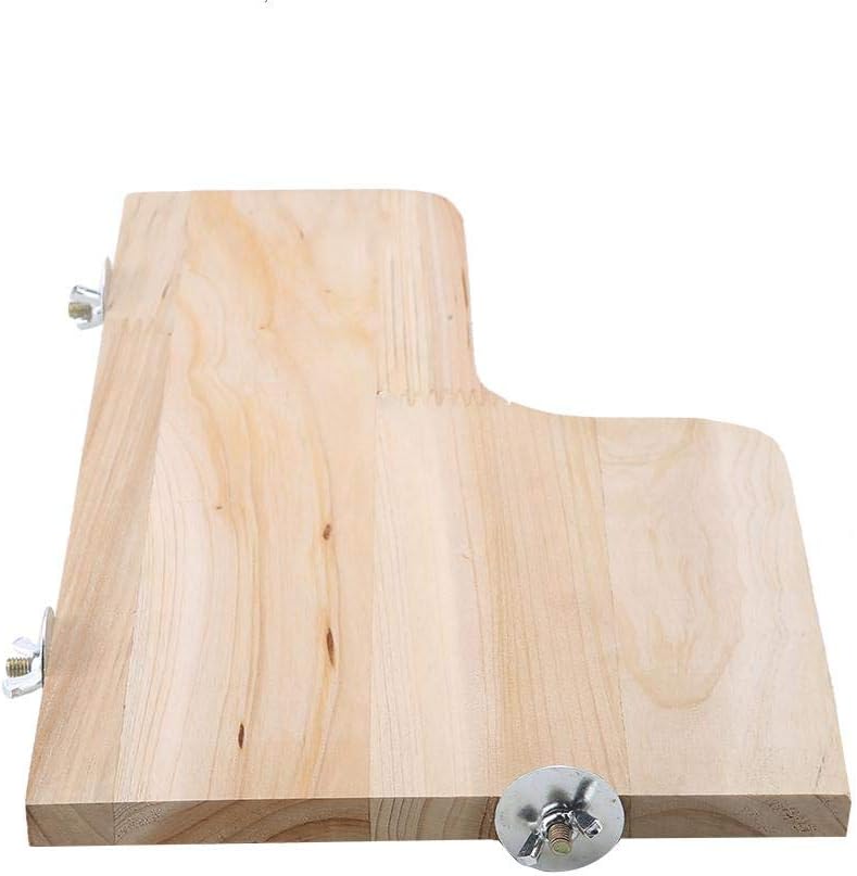 Zerodis Small Animals Natural Wooden Stand Platform - Image 4