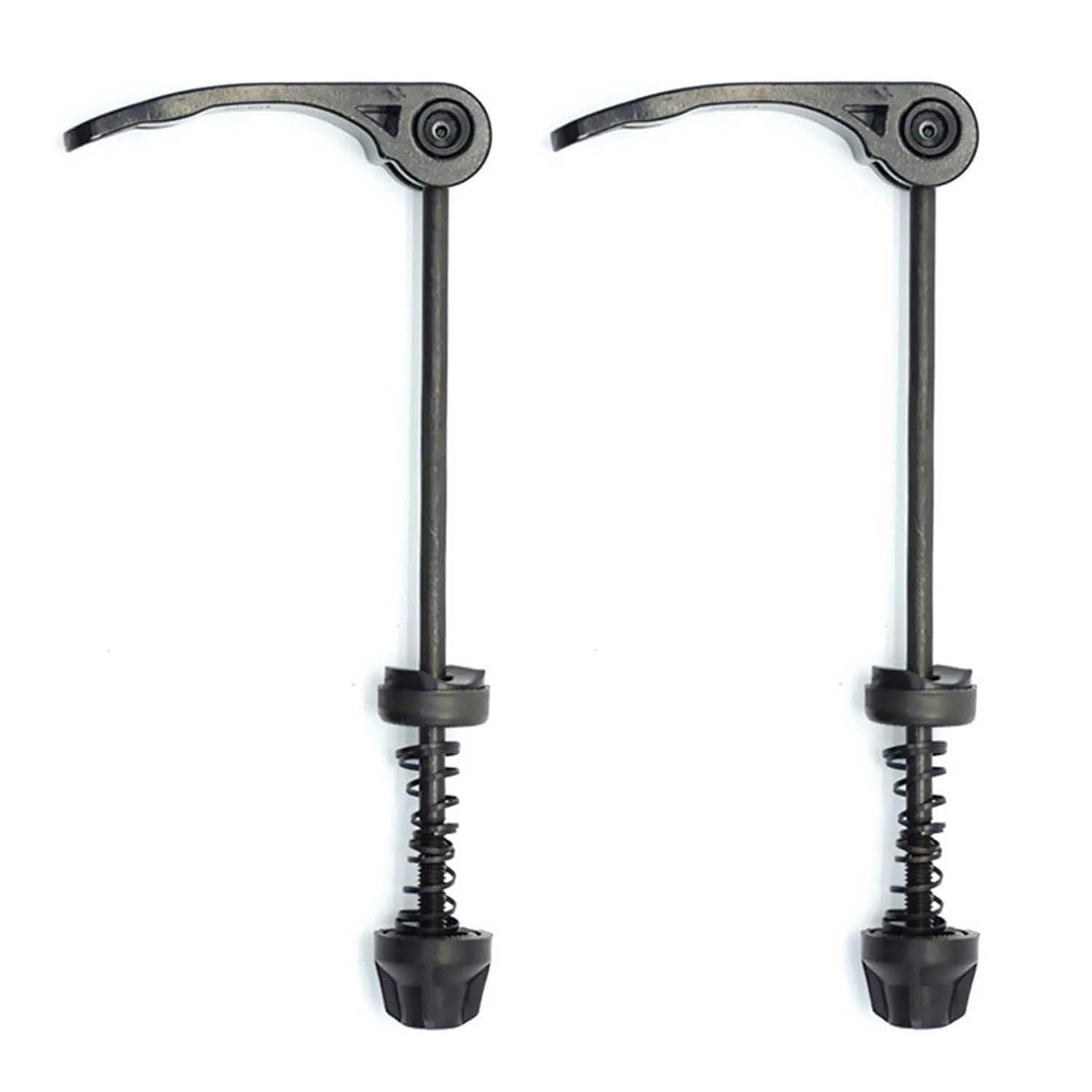 ZEACCT 2-Pack Bike Quick Release Skewer Set, Front/Rear Adjustable Durable Wheel Nuts with Secure Locking Mechanism, Universal Fit for Road, Mountain & City Bicycles