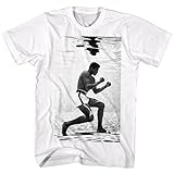Muhammad Ali - Mens Underwater Hitter T-Shirt, Size: Large, Color: White