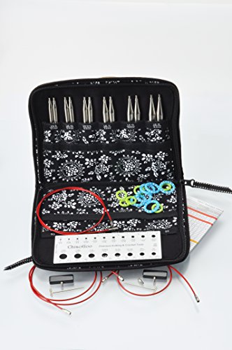 ChiaoGoo TWIST Red Lace Intchg Knitting Needle 5" Tip Set-Large