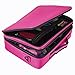 Hotrose Professional Makeup Case Cosmetic Bag Beauty Brush Organizer Storage Make Up Box 3 Layer Large Capacity with Adjustable Strap for Artist Travel