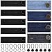 21 Pcs Waist Button Extenders for Jeans Elastic Pants Waist Extenders Adjustable Button Pants Extension for Women Men Jeans Skirt Trousers Collar Dress, 3 Types