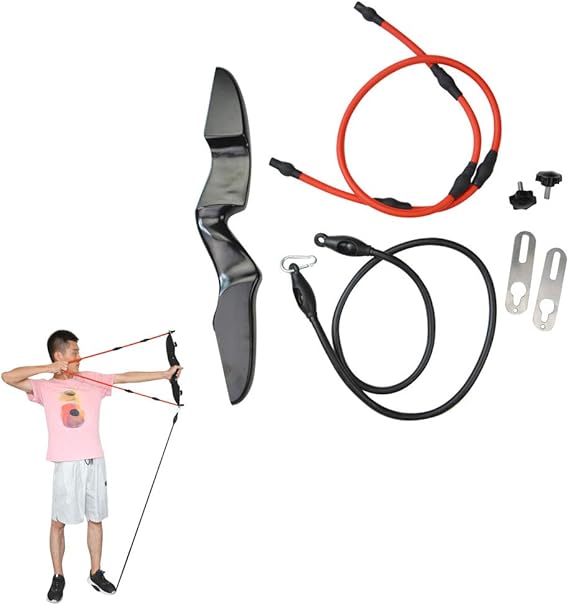 MILAEM Archery Training Band with Bow Riser Enhance Arm Strength