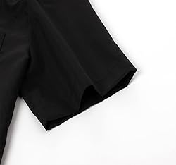 Mens Guayabera Shirts Short Sleeve Casual Snap