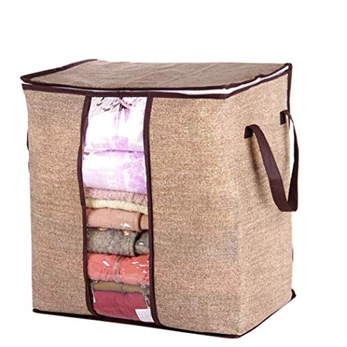 Blueis Non-woven Portable Storage Bag Pillow Duvet Cover Clothing Organizer Bag Packing Organizers