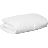 National Allergy 100% Cotton Twin Duvet Cover Protector, 66x86 in, White | Twin Duvet Protector, Cotton Comforter Cover, 2.6 Micron, Zipper Closure, Hypoallergenic, Machine Washable, 66 x 86