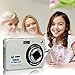 HD Mini Digital Camera with 2.7 Inch TFT LCD Display,Kids Childrens Point and Shoot Digital Video Cameras Silver--Sports,Travel,Holiday,Birthday Presen