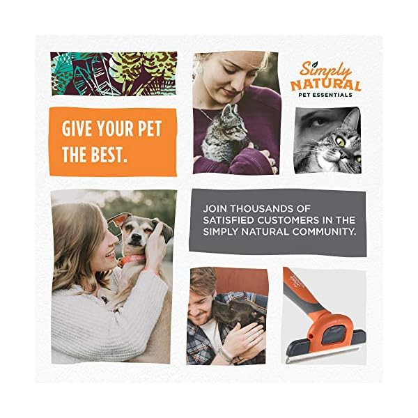 Shedding-Brush-Deshedding-Tool-by-Simply-Natural--Stainless-Steel-Deshedding-Tool-for-Dogs-and-Deshedding-Tool-for-Cats-with-Removable-10cm-Shedding-Blade 𝐖𝐈𝐍𝐍𝐄𝐑 𝟐𝟎𝟐𝟑 Professional Deshedding Brush Tool for Dogs, Undercoat Rake Dog Brushes for Grooming, Brush Tool for Dogs…