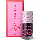 Boca Rosa Lip Tint Vermelho, Textura Leve, com Ácido Hialurônico e Vitamina E, Fórmula Vegana, 10mL