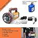 BIGSUN Super Bright LED Searchlight USB Rechargeable Outdoor Spotlight 15600 mAh 6000 Lumens Flashlight Portable Handheld Multi-function Camping Torch Light Long Shots Lamp USB Power Bank