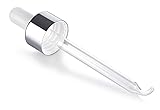 JUVITUS Glass Dropper Closure Top for 1 oz / 30 ml