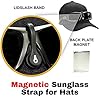 LidsLash-Magnetic-Sunglass-Strap-Eyewear-Retainer-for-hats-Glasses-strap-is-perfect-for-hunting-fishing-golf-or-any-outdoors-activity-Keep-sunglasses-High-Tight-and-Secure-on-any-hat-brim