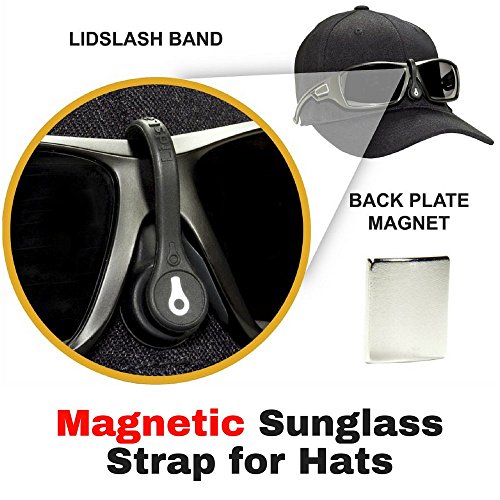 LidsLash Eyewear Retainer for Hats Sunglass Strap Holder for