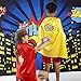 FUNDUODUO Superhero Capes, 16 Sets (32PCS) Bulk Pack Dress Up Costume for Kids Party, DIY Super Hero Capes and Masks with Stickers