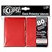 PRO-Matte Eclipse Red Standard Deck Protector sleeves (80 count pack)