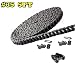 35 Roller Chain 5 Feet with 2 Master and 1 Offset Links for GO Kart, Mini Bike primary