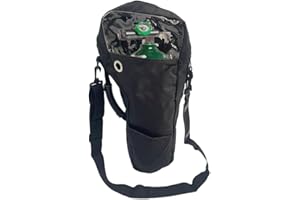 MUROCEA Oxygen Tank Shoulder Bag - Portable Cylinder Holder Bag Fits A, B, C, D, M2, ML6, M7 O2 Tank Carrier Pouch Accessories, 20.8" L x 8.7" W