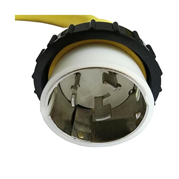 Parkworld-692057-Marine-50-AMP-Shore-Power-1-to-2-Y-Adatper-SS2-50P-Male-Plug-to-SS2-50R-Female-2EA-connector Parkworld-692057-Marine-50-AMP-Shore-Power-1-to-2-Y-Adatper-SS2-50P-Male-Plug-to-SS2-50R-Female-2EA-connector