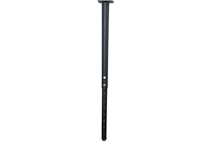 Jahof Adjustable Table Leg, 55-90cm, 22-36 inch, Home Office Furniture Desk Leg (1, Black)