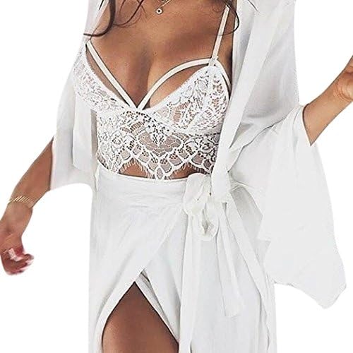 Youzee Women Sexy V Neck Hollow Floral Lace Strappy Bralette Bra Underwear Crop Tops