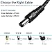 SIOCEN 5.5mm x 2.1mm Extension Cord,DC 12v Power Supply Adapter for CCTV Security Camera Surveillance Indoor Wireless IP Camera Dvr Standalone LED Strip,Car,12 Volt Male to Female Plug Cable 10ft