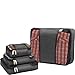 Travel Select Amsterdam Expandable Rolling Upright Luggage, Gray, 8-Piece Set