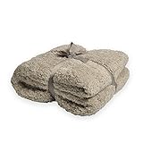 Battilo Oversized Plush Sherpa Large Throw Blanket