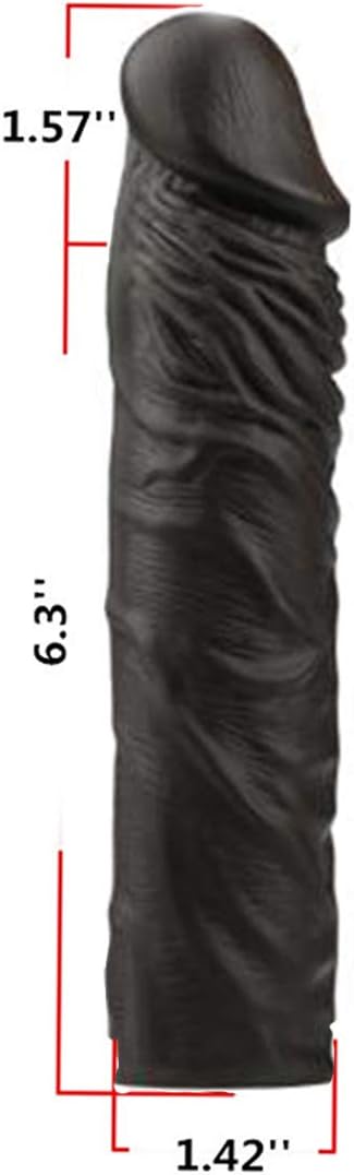Silicone penile Condom Expander jpor Male Chastity Toys Lengthen Cock Sleeves