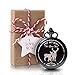 BESFURNITURE 1x Groomsman Gifts for Wedding｜Best Man Pocket Watch｜ Engraved Best Man Pocket Watch with Chain ｜Gift for Best Man Mens' Watch (Bronze)