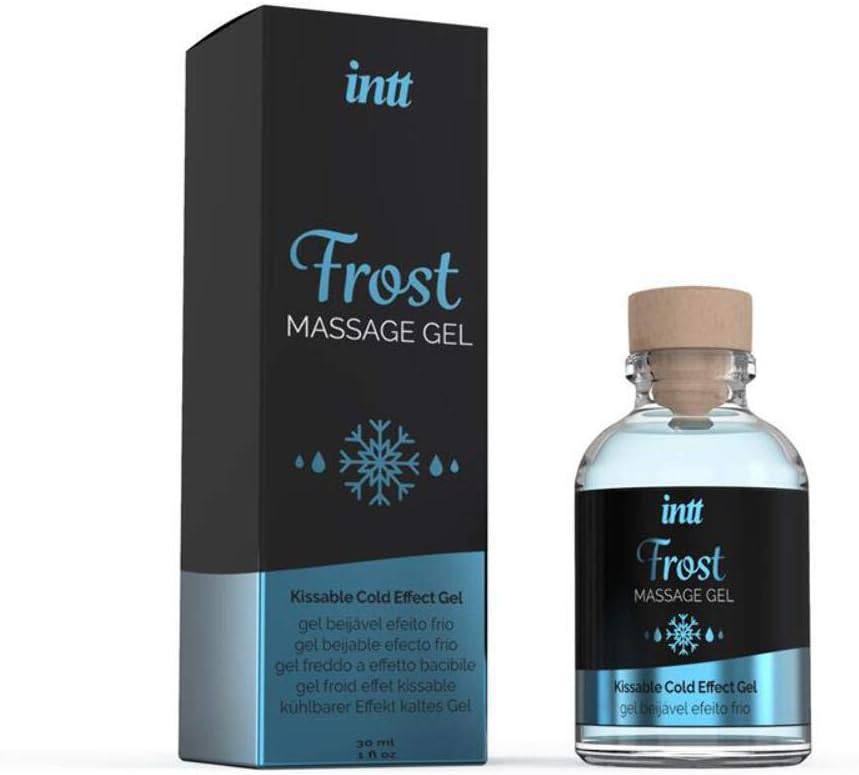 INTT Frost Kissable Massage Gel, Blue, 30 ml (Pack of 1)