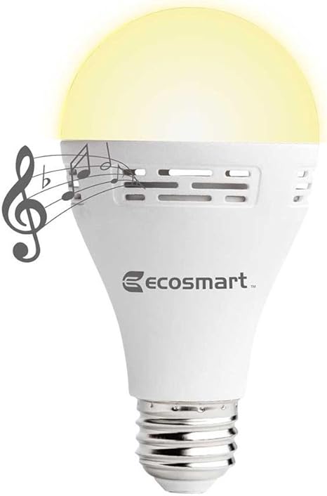 Ecosmart Led A21 Speaker Bulb With Bluetooth Technology