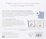 Image de Le coffret Montessori des lettres rugueuses de Balthazar - Pédagogie Montessori
