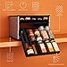 YouCopia Chef's Edition SpiceStack 30-Bottle Spice Organizer with Universal Drawers, Silver