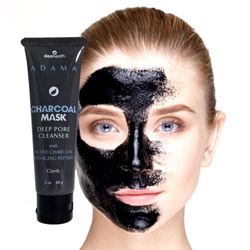 Charcoal Face Mask - Deep Pore Cleanser 2 oz (Travel Size)