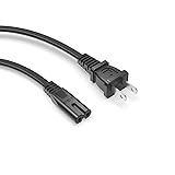 2 Prong Power Cord Fit for Samsung Soundbar