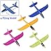 Inchoispace Gliders Foam Airplane Toy for Boys Girls Toddlers, 4PCS Manual Throwing Model Flying Plane Aircraft Gift for Outdoor Sports Garden Yard Playing