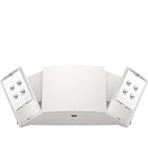 Spectsun Lighting 1 Pack LED Emergency Light with Battery Backup - Two Adjustable Square Heads White Commercial Emergency Lights -UL Listed-120/277V-Hardwired Exit Light Fixtures for Business/Home.