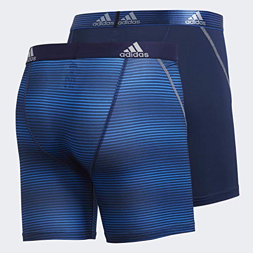 adidas Men's Sport Performance Boxer Briefs Underwear (2 Pack), Sundown