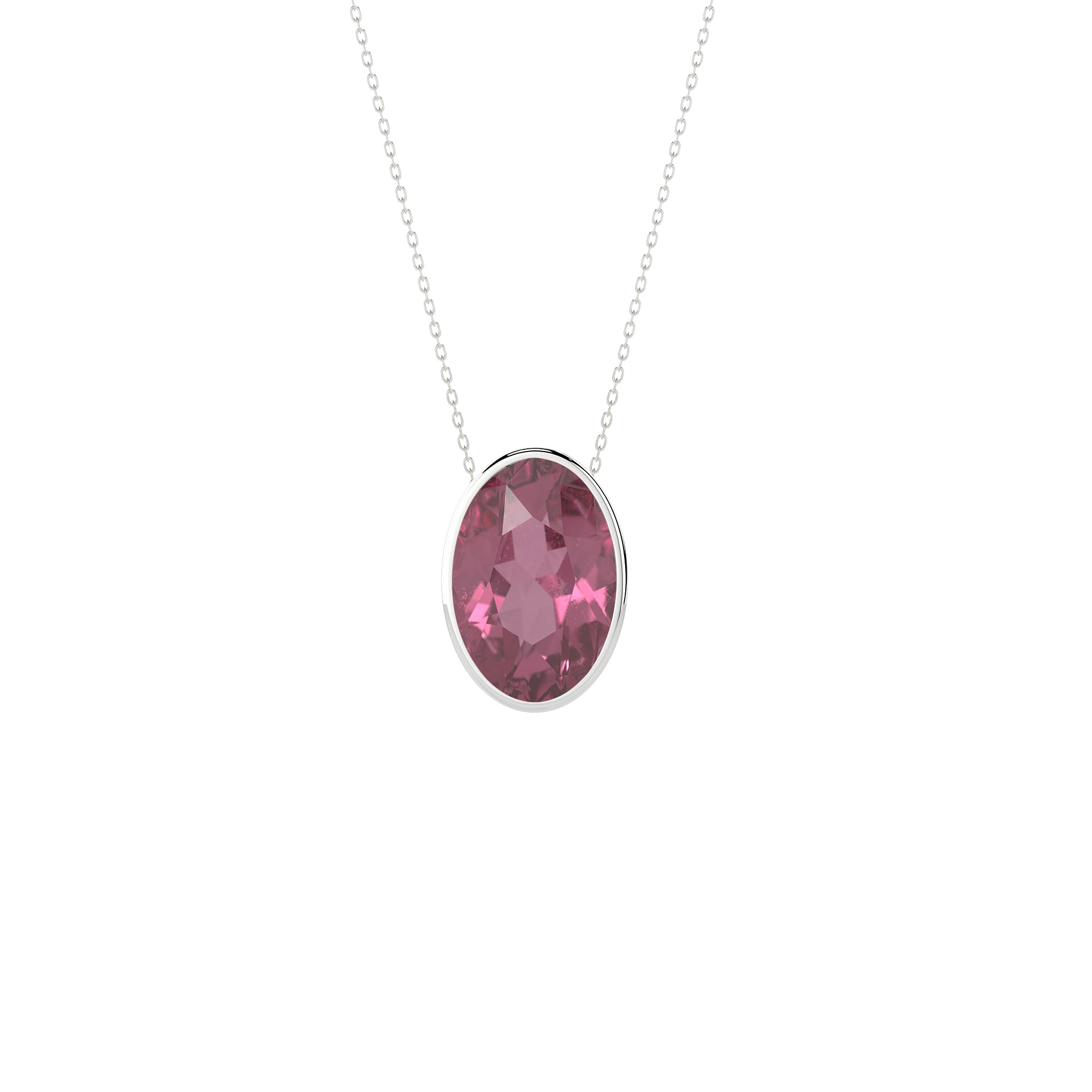 LUSTRE AND LIGHT Oval Shape Natural Pink Tourmaline