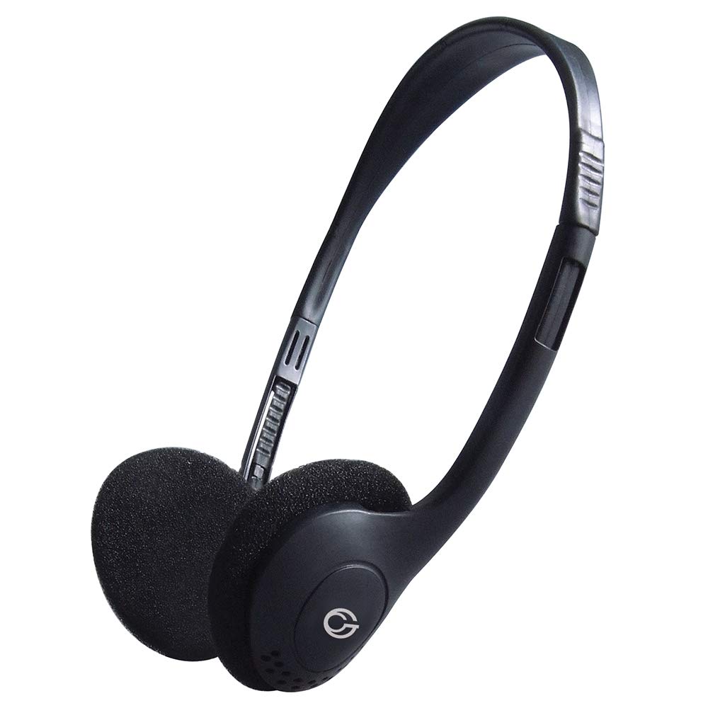 Connect Gear 24-1503 Economy Stereo Headset with In-Line Microphone