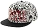 Marvel Comics Text Logo Black & White Superhero All Over Print Snapback Hat