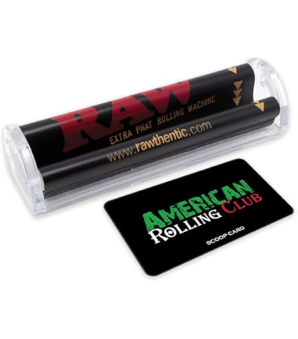 Amazon.com: Raw Extra Phatty Rolling Machine 125 mm Box / 6 : Health &  Household