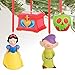 Disney Snow White and Seven Dwarfs Mini Ornaments Set