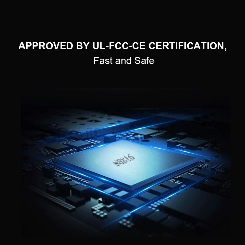 Fast Wireless Charger Phone Holder, Loovbee Qi-Certified QC 10W Wireless Charging Stand Compatible with iPhone Xs Max/XR/XS/X/8/8 Plus Galaxy Note 9/S9/S9 Plus/Note 8/S8,5W All Qi-Enabled Phones